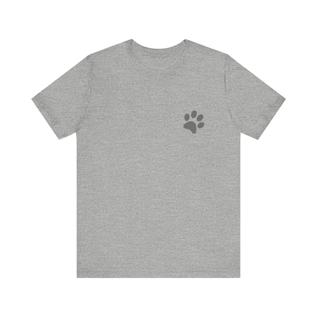 Respect Dogs With Muzzles T-Shirt | grauer Print | Tierschutz T-Shirt | T-Shirt Listenhund