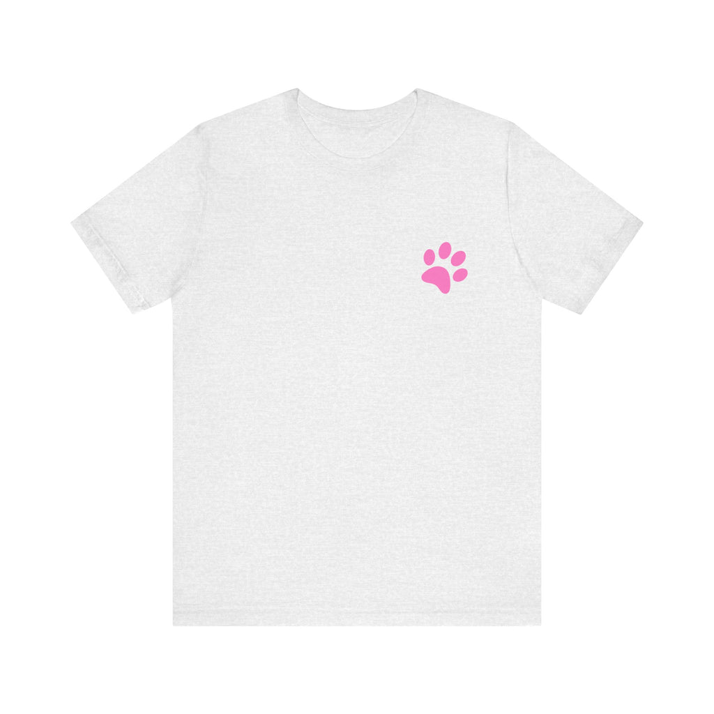 Respect Dogs With Muzzles T-Shirt | rosa Print | Tierschutz T-Shirt | T-Shirt Listenhund