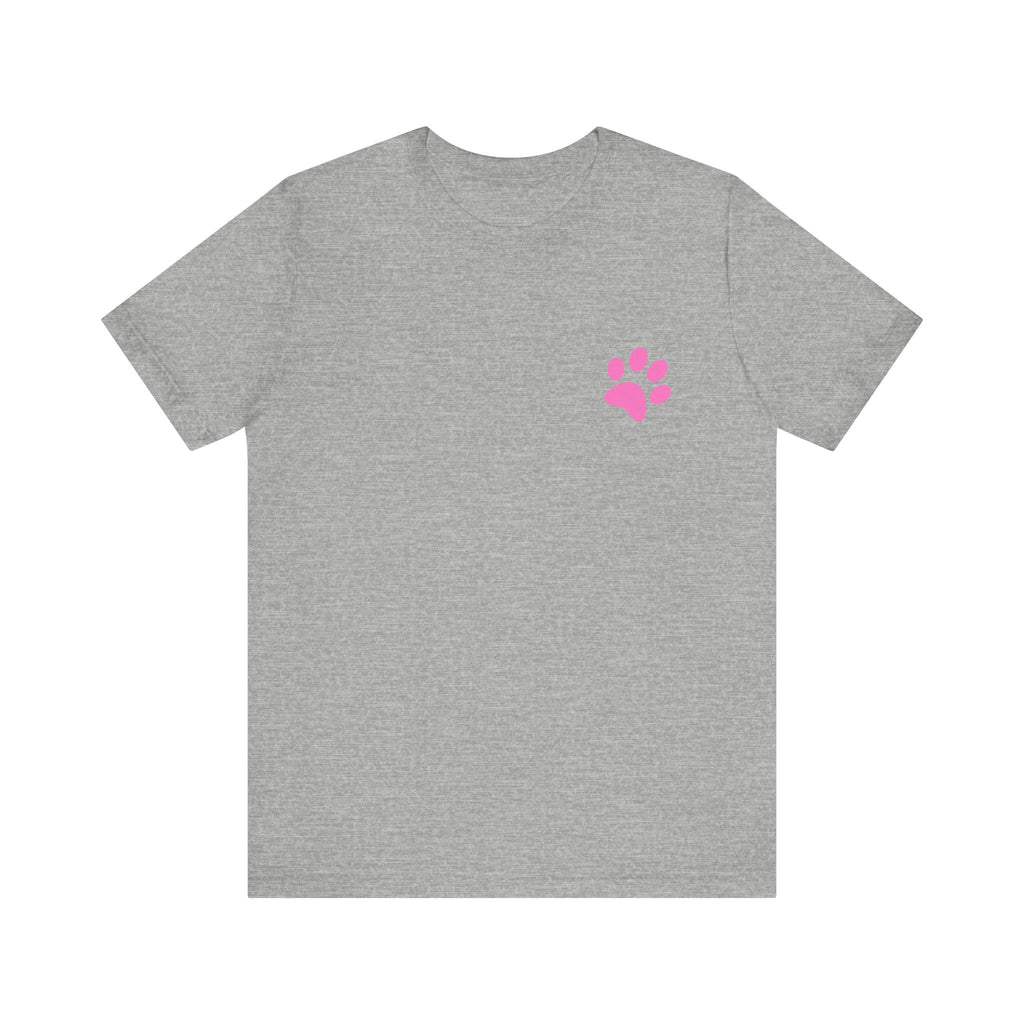 Respect Dogs With Muzzles T-Shirt | rosa Print | Tierschutz T-Shirt | T-Shirt Listenhund
