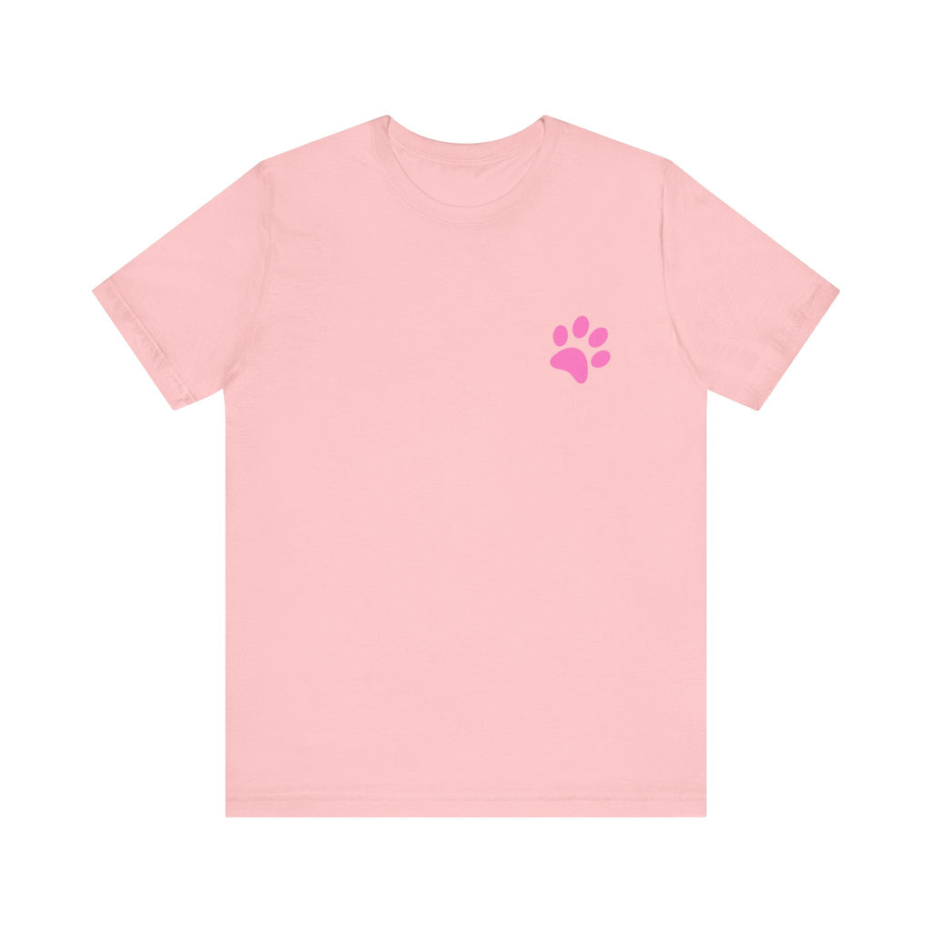 Respect Dogs With Muzzles T-Shirt | rosa Print | Tierschutz T-Shirt | T-Shirt Listenhund