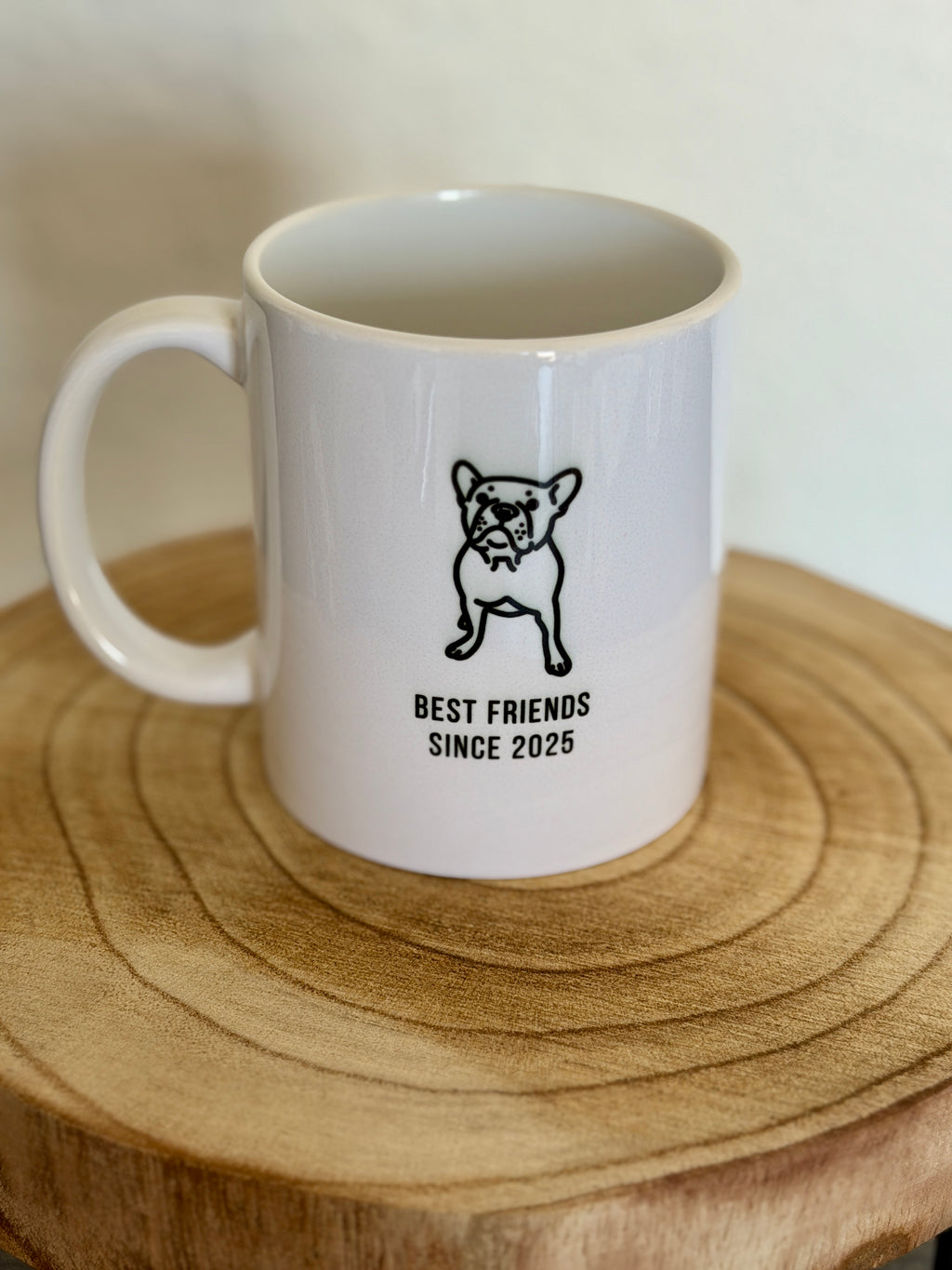 personalisierte Tasse | Coffee Date | Foto, Name, Jahr wählbar