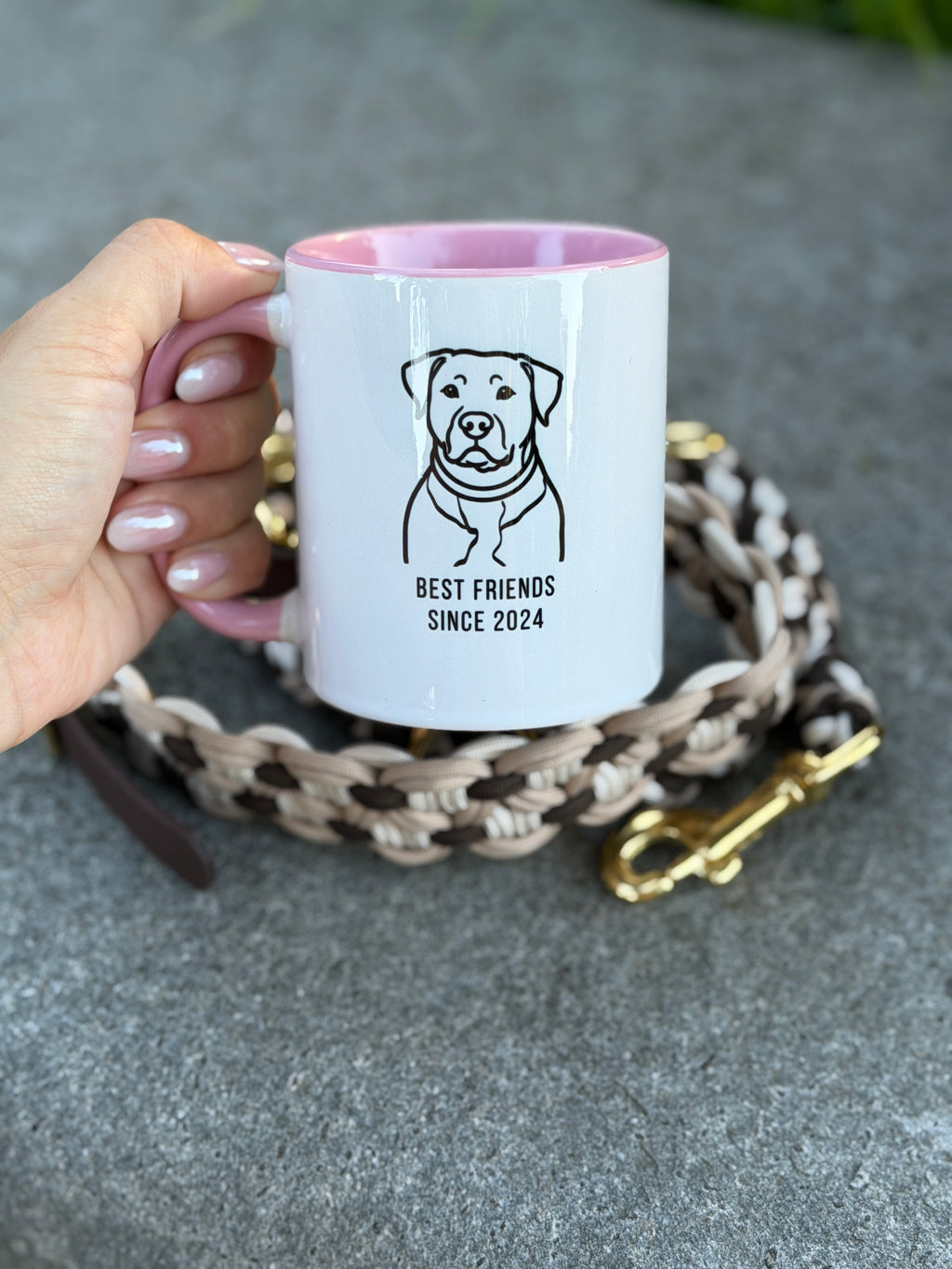personalisierte Tasse | Coffee Date | Foto, Name, Jahr wählbar